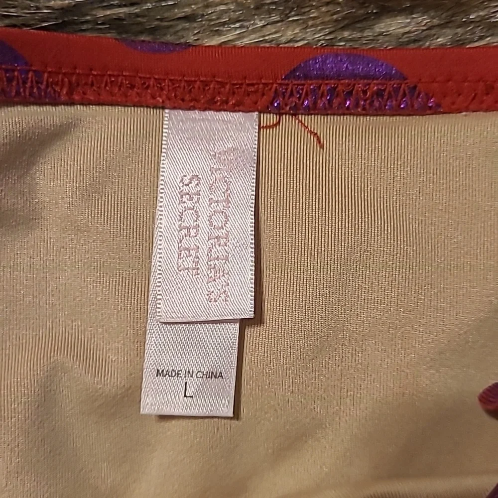 Victoria's Secret Women's Bathing Suit Bikini Top and Bottoms Polka Dots Vintage - Picture 7 of 8